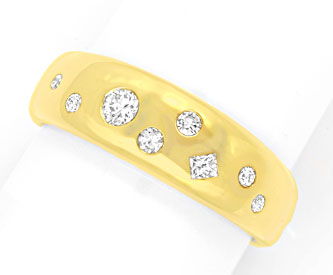 Foto 1 - Diamant-Ring 0,35ct Brillanten, Princess Schliff, S6159