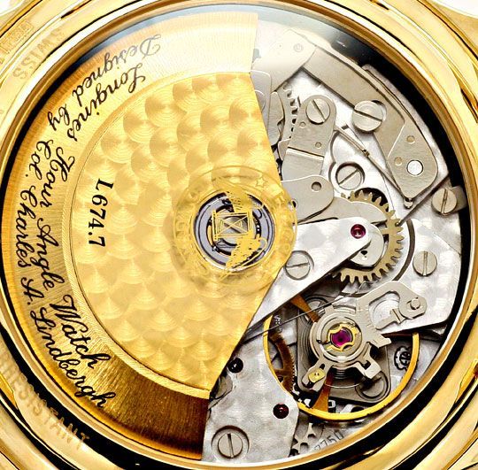 Foto 5 - Longines Lindbergh Hour Angle Uhr Chronograph, Gold 18K, U2286
